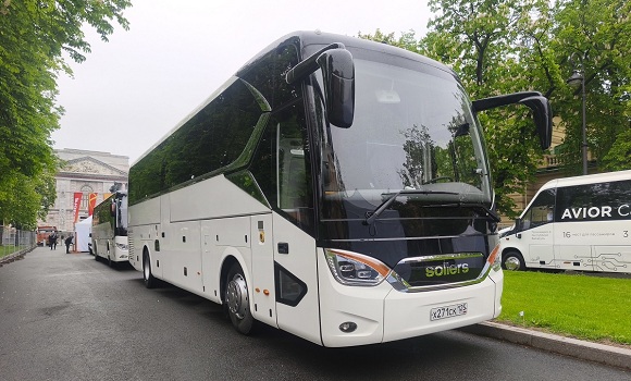 Туристический автобус Sollers SA9(СА9) получит версию с автоматической коробкой передач 
