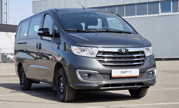 Продажи минивэнов Sollers SF1 (СФ1) стартовали в России 